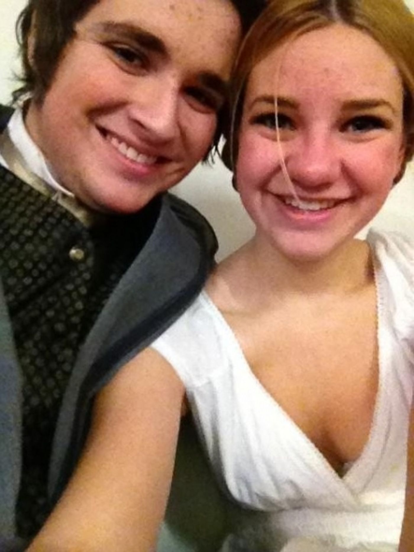 Photo Flash: Saturday Intermission Pics, Jan 26, Part 2 - CINDERELLA's First SIP, EVITA's Saucy 'End' Credit and More!  Image