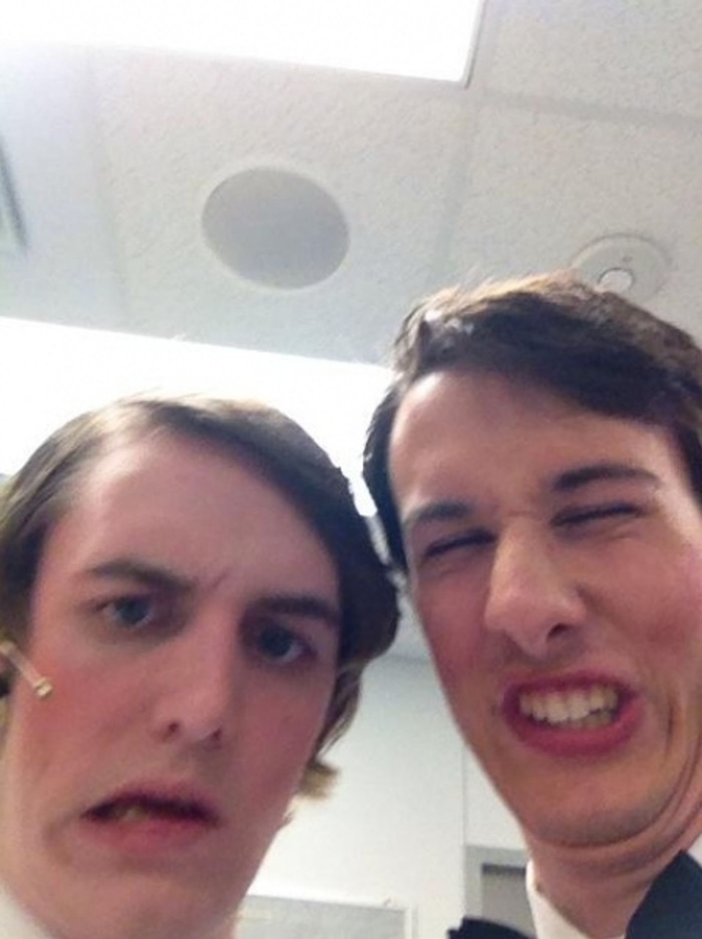 Photo Flash: Saturday Intermission Pics, Jan 26, Part 2 - CINDERELLA's First SIP, EVITA's Saucy 'End' Credit and More!  Image