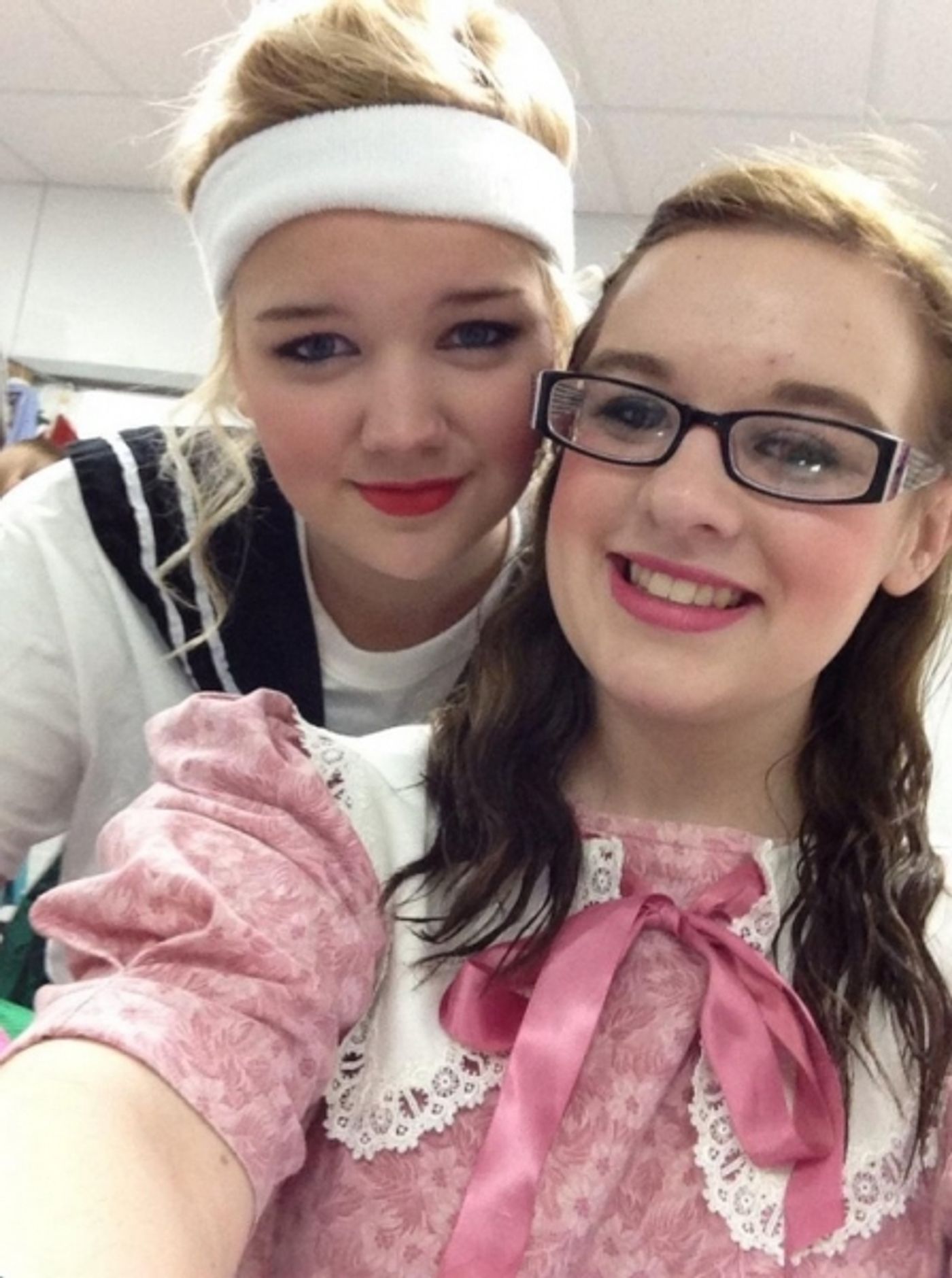 Photo Flash: Saturday Intermission Pics, Jan 26, Part 2 - CINDERELLA's First SIP, EVITA's Saucy 'End' Credit and More!  Image