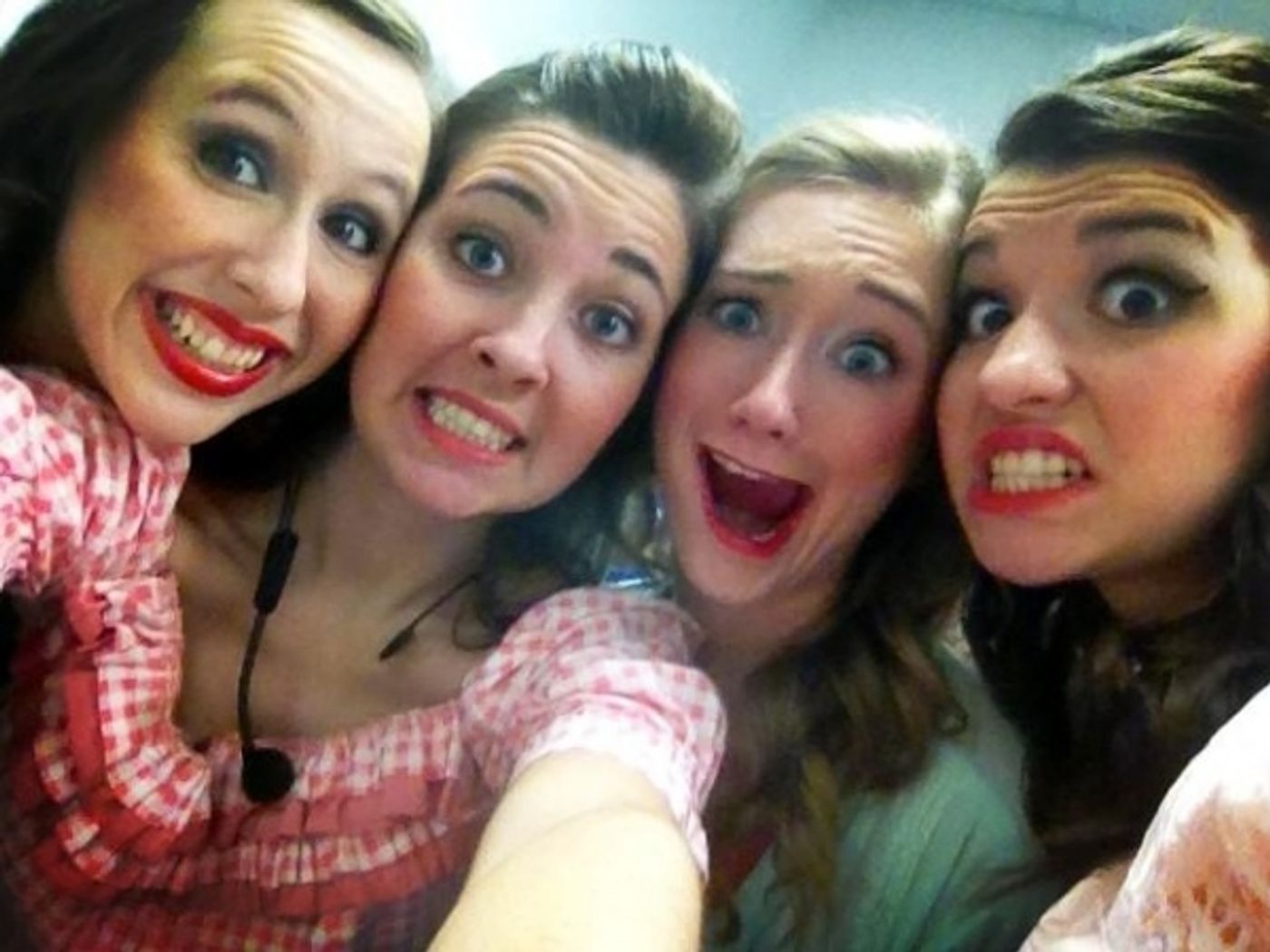 Photo Flash: Saturday Intermission Pics, Jan 26, Part 2 - CINDERELLA's First SIP, EVITA's Saucy 'End' Credit and More!  Image