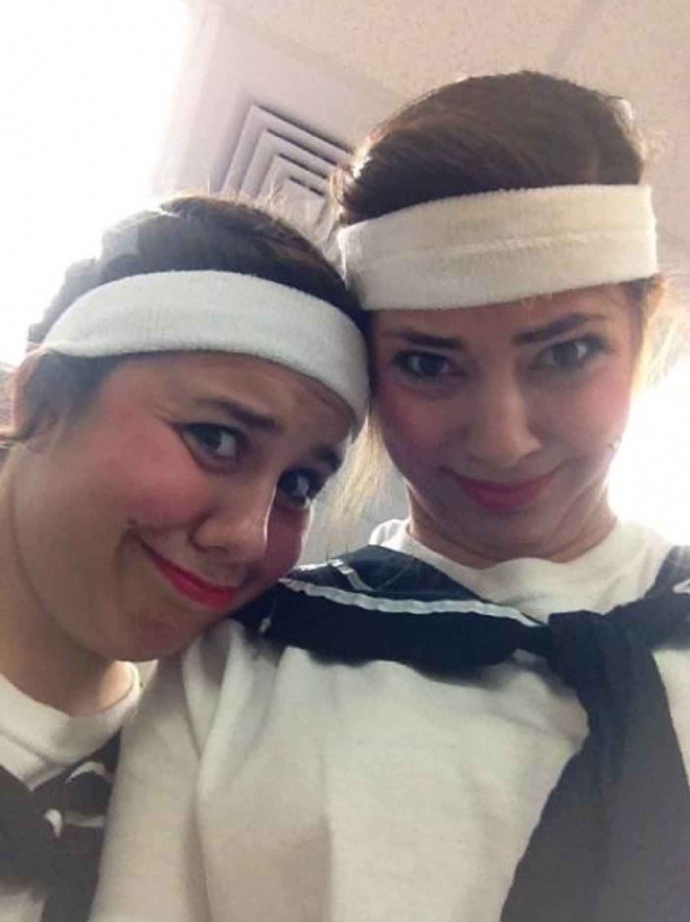 Photo Flash: Saturday Intermission Pics, Jan 26, Part 2 - CINDERELLA's First SIP, EVITA's Saucy 'End' Credit and More!  Image