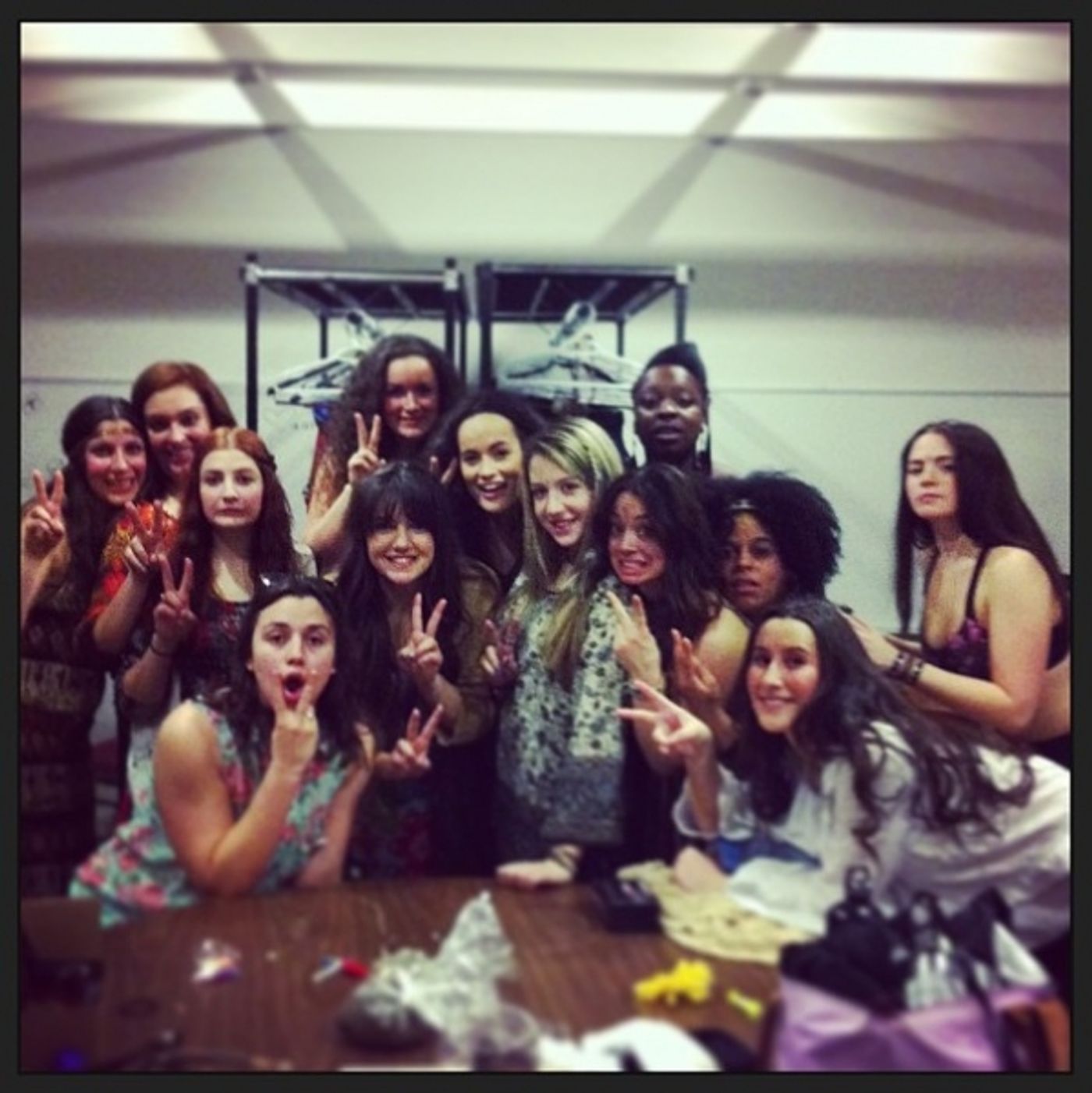 Photo Flash: Saturday Intermission Pics, Jan 26, Part 2 - CINDERELLA's First SIP, EVITA's Saucy 'End' Credit and More!  Image