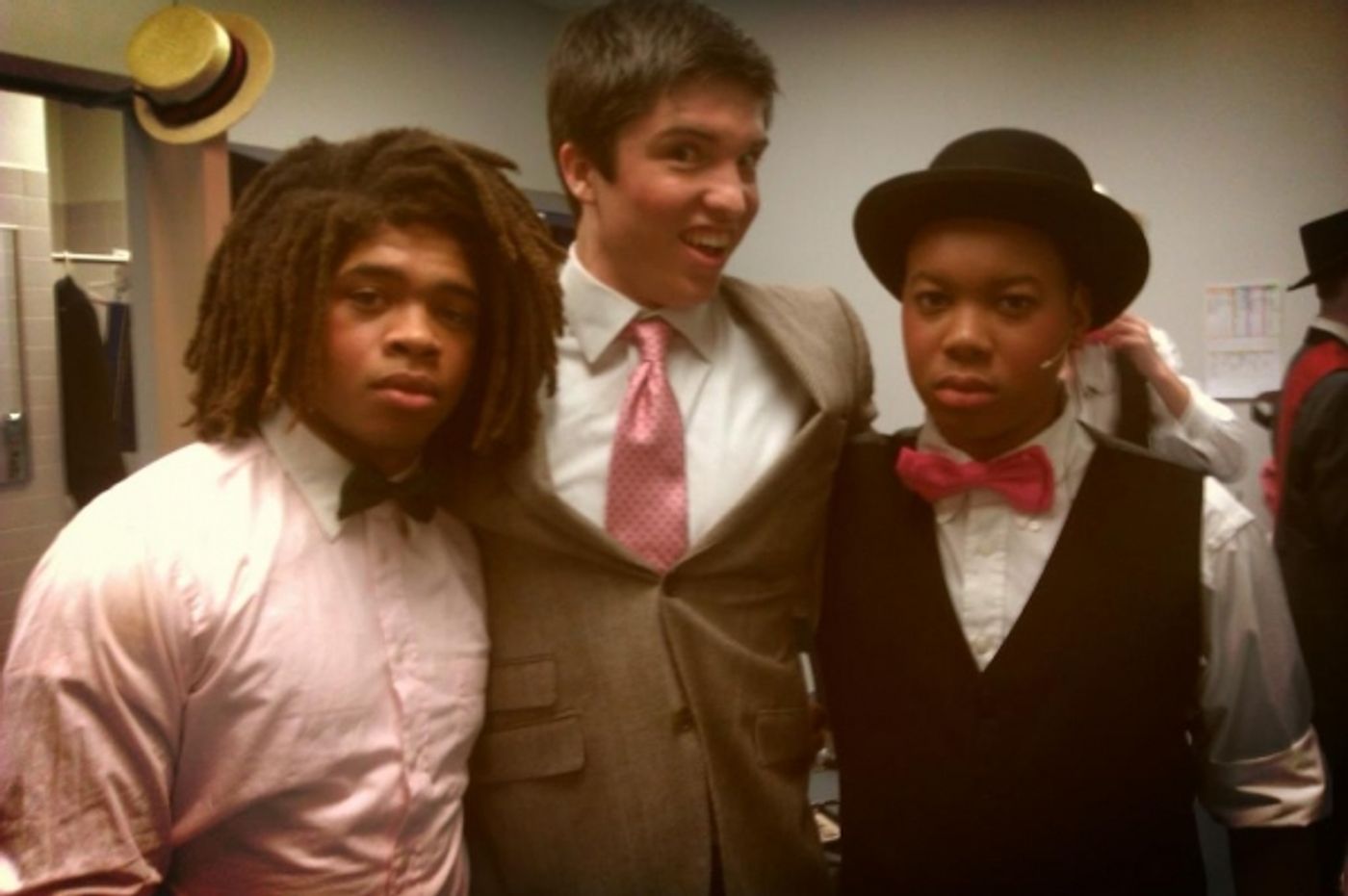 Photo Flash: Saturday Intermission Pics, Jan 26, Part 2 - CINDERELLA's First SIP, EVITA's Saucy 'End' Credit and More!  Image