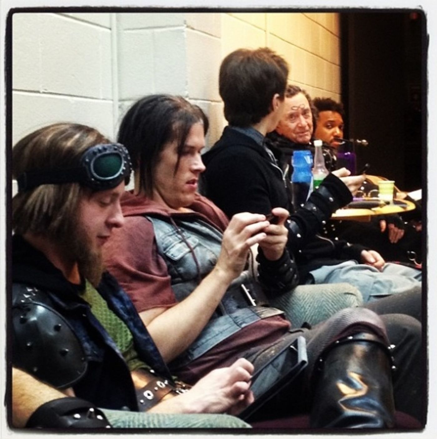 Photo Flash: Saturday Intermission Pics, Jan 26, Part 2 - CINDERELLA's First SIP, EVITA's Saucy 'End' Credit and More!  Image