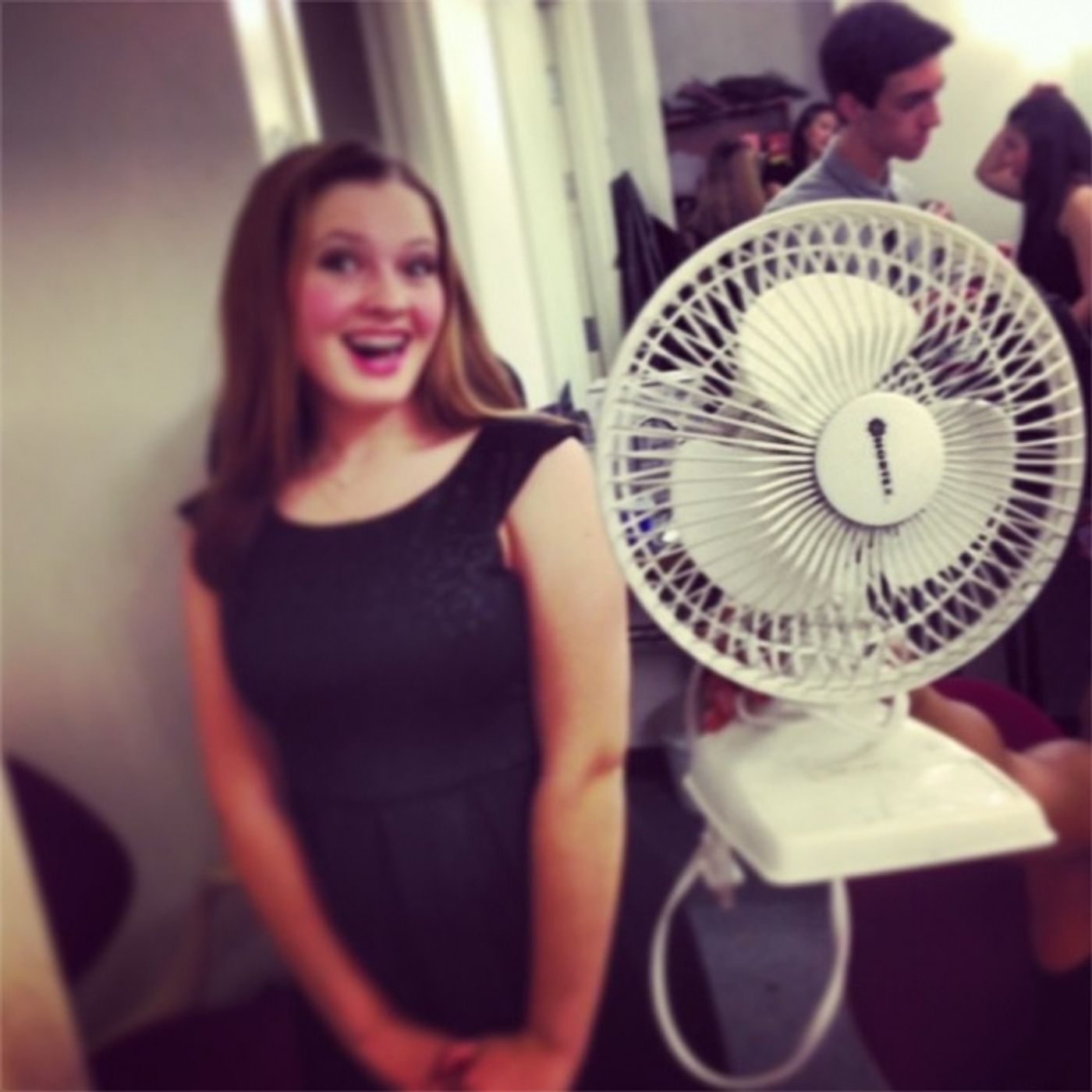 Photo Flash: Saturday Intermission Pics, Jan 26, Part 2 - CINDERELLA's First SIP, EVITA's Saucy 'End' Credit and More!  Image