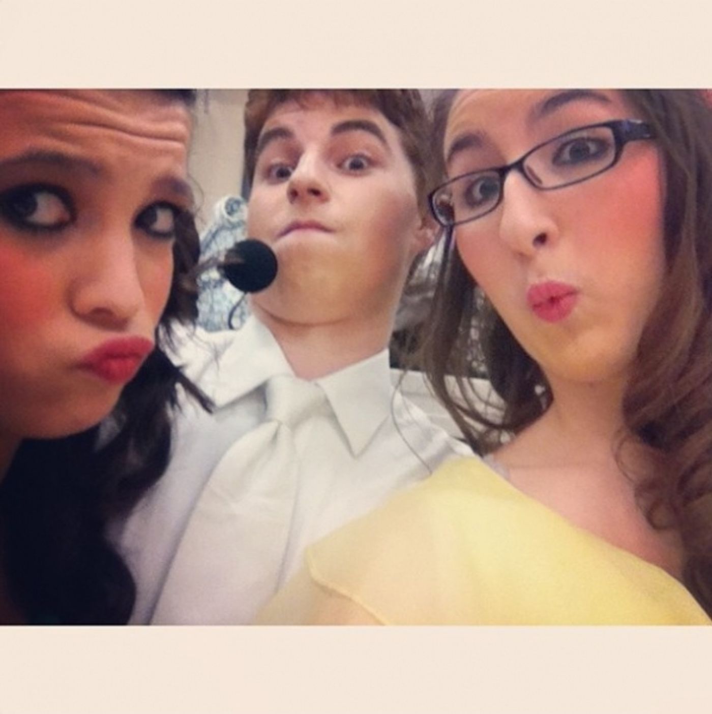 Photo Flash: Saturday Intermission Pics, Jan 26, Part 2 - CINDERELLA's First SIP, EVITA's Saucy 'End' Credit and More!  Image