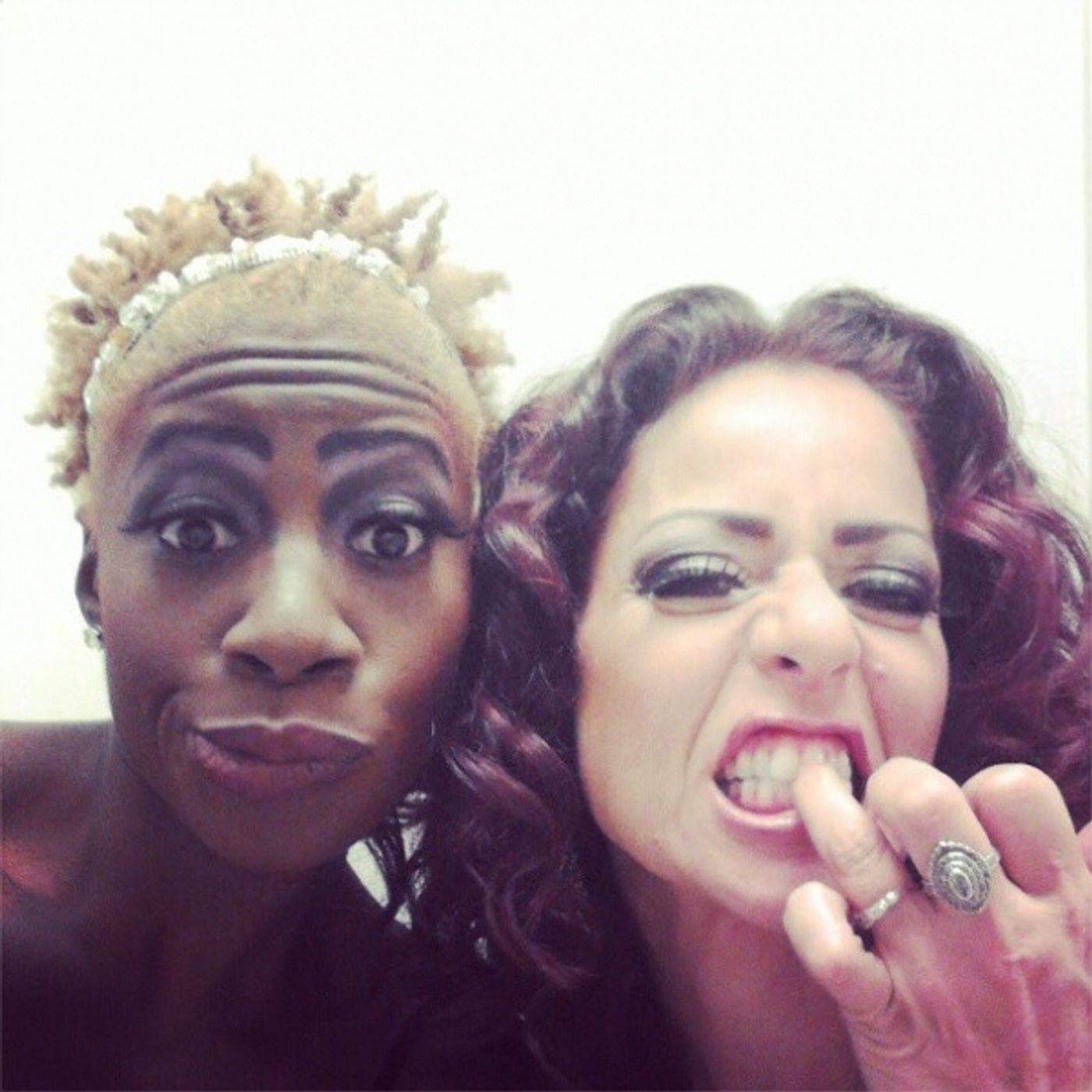 Photo Flash: Saturday Intermission Pics, Jan 26, Part 2 - CINDERELLA's First SIP, EVITA's Saucy 'End' Credit and More!  Image