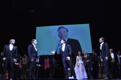 John Owen Jones,Hugh Panaro, Ramin Karimloo and Peter Joback
 Photo