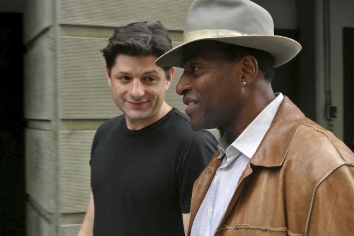 Gabriel Marin and Carl Lumbly at 