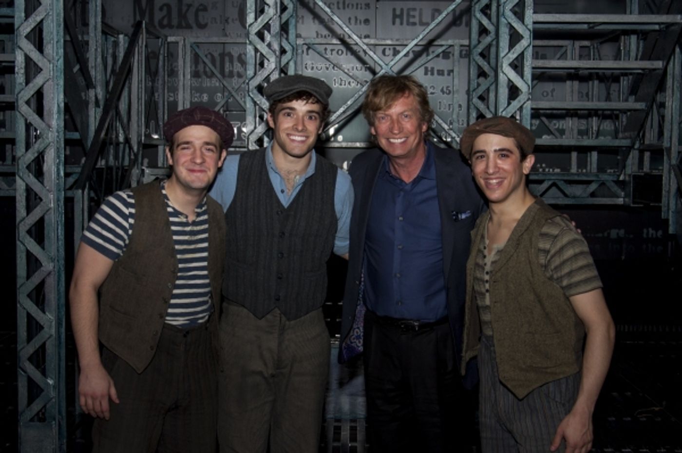 Photo Flash: Nigel Lythgoe and Adam Shankman Have SYTYCD Reunion at NEWSIES! Photo Flash: Nigel Lythgoe and Adam Shankman Have SYTYCD Reunion at NEWSIES! Image