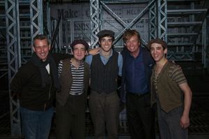Adam Shankman, Evan Kasprzak, Corey Cott, Nigel Lithgoe, Jess LeProtto Photo