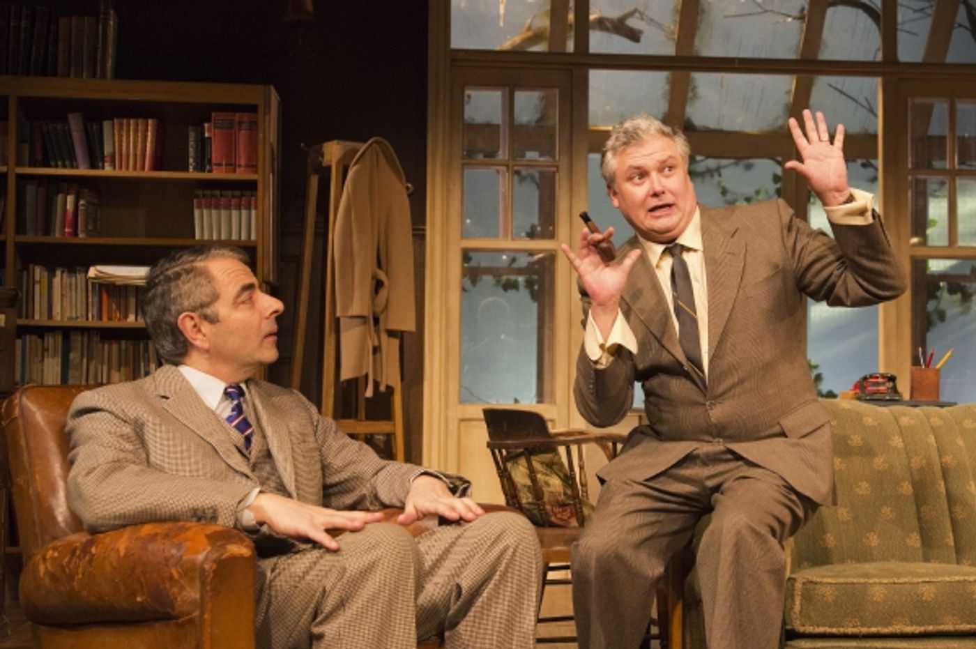 Photo Flash: First Look at Rowan Atkinson in QUARTERMAINE'S TERMS  Image