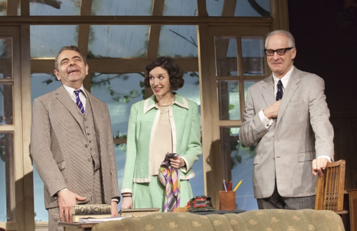 Photo Flash: First Look at Rowan Atkinson in QUARTERMAINE'S TERMS  Image