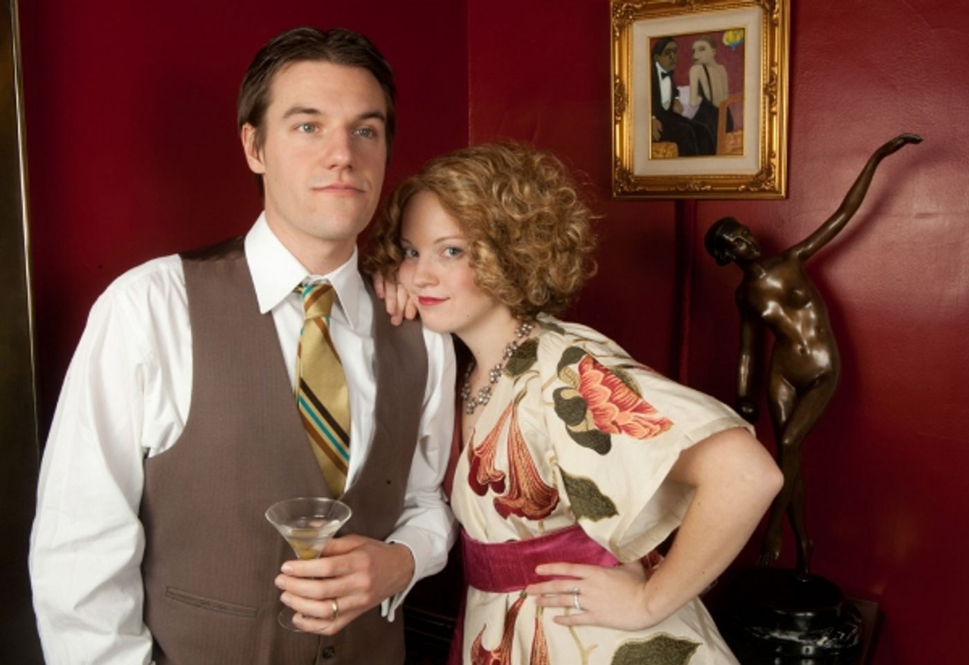 Photo Flash: First Look at Dead Writers Theatre Collective's TEA WITH EDIE AND FITZ  Image