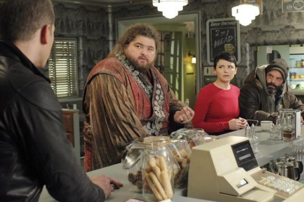 JOSH DALLAS, JORGE GARCIA, GINNIFER GOODWIN, LEE ARENBERG at 