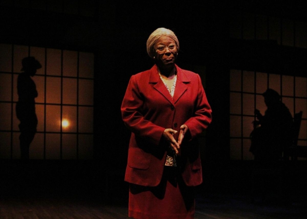 Greta Oglesby plays Nellie Stone Johnson, remembering conversations with her mother (played by Lynnea Monique Doublette) and grandmother (played by Jen Maren). at 