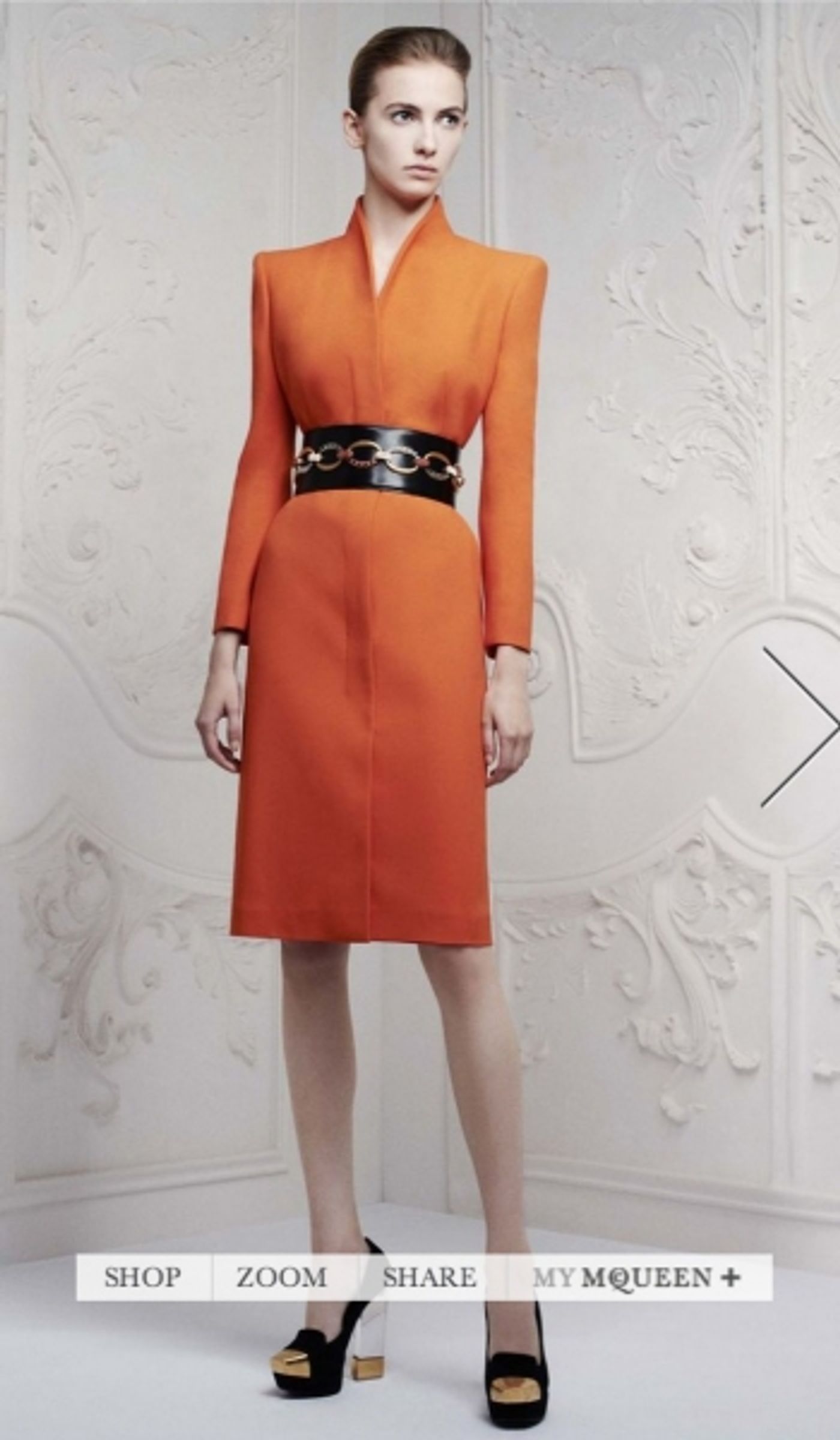 Photo Coverage: Alexander McQueen S/S 2013 Collection Preview  Image