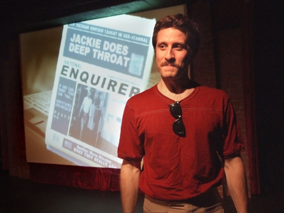 Marc Ginsburg as Harry Reems revels in his popularity as DEEP THROAT becomes a sensation. at 