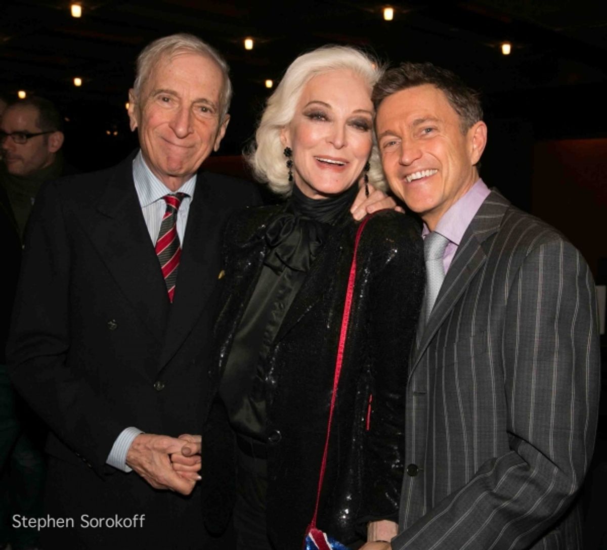 Gay Talese, Carmen, Jeff Harnar at 