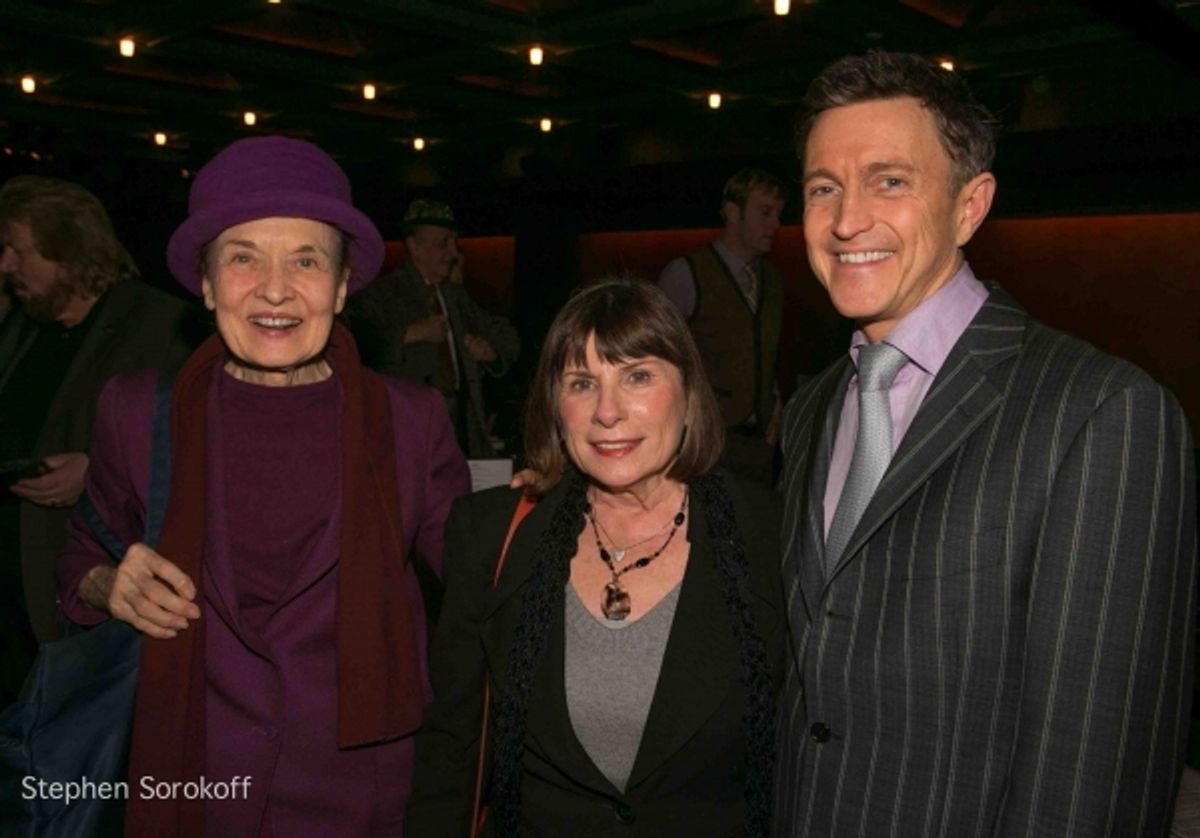 Julie Wilson, Sandi Durell, Jeff Harnar at 