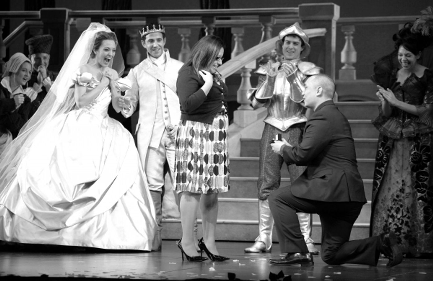 Photo Coverage: Magic in the Air at CINDERELLA the Musical with an Onstage Marriage Proposal! Image