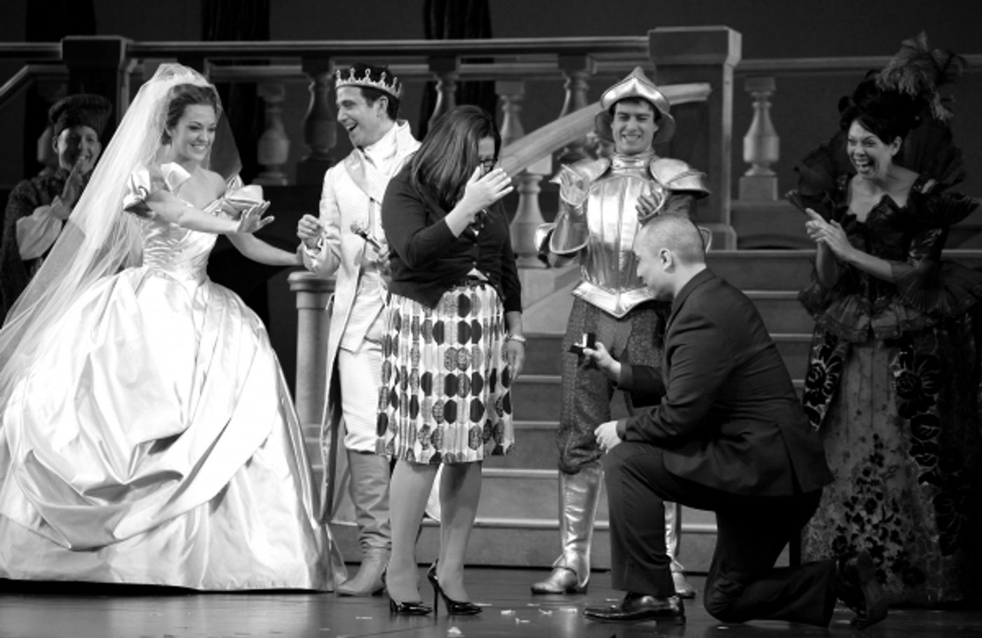 Photo Coverage: Magic in the Air at CINDERELLA the Musical with an Onstage Marriage Proposal! Image