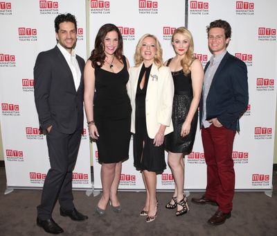 Will Swenson, Lindsay Mendez, Sherie Rene Scott, Betsy Wolfe, Jonathan Groff
 Photo