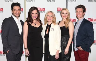 Will Swenson, Lindsay Mendez, Sherie Rene Scott, Betsy Wolfe, Jonathan Groff
 Photo