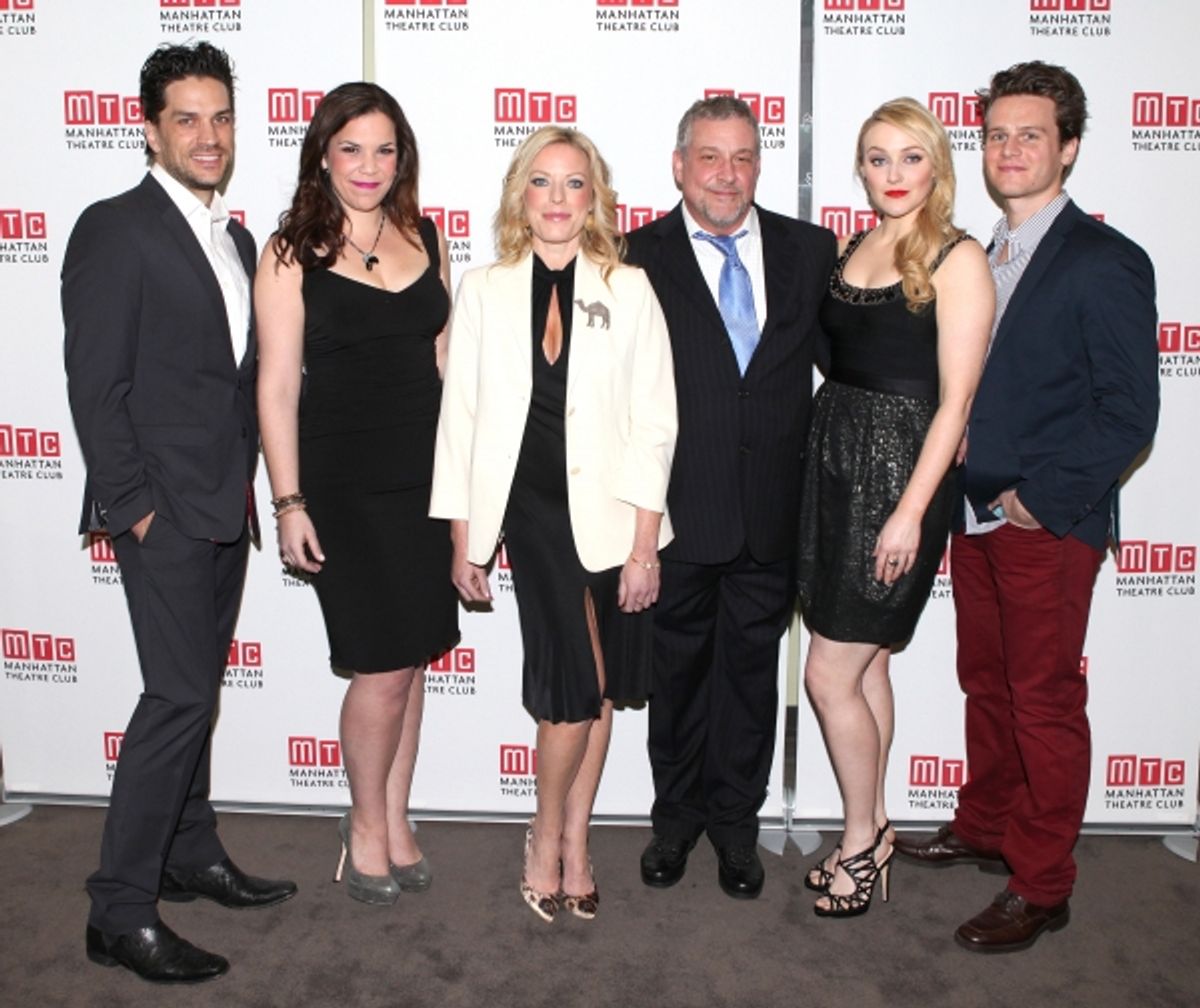 Will Swenson, Lindsay Mendez, Sherie Rene Scott, Michael Bush, Betsy Wolfe, Jonathan Groff
 at 