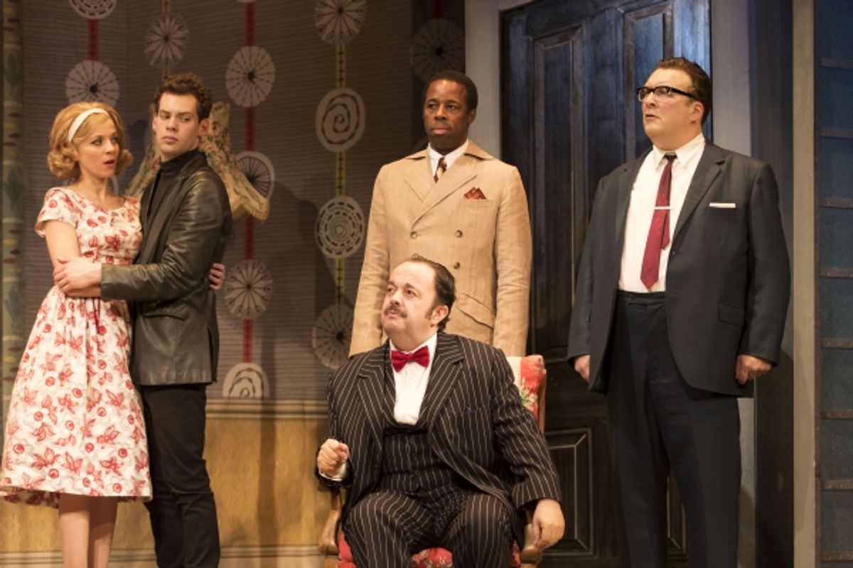 Rhona Crocker, Harry Kershaw, Derek Elroy, Hugh Sachs, and Ian Burfield at 