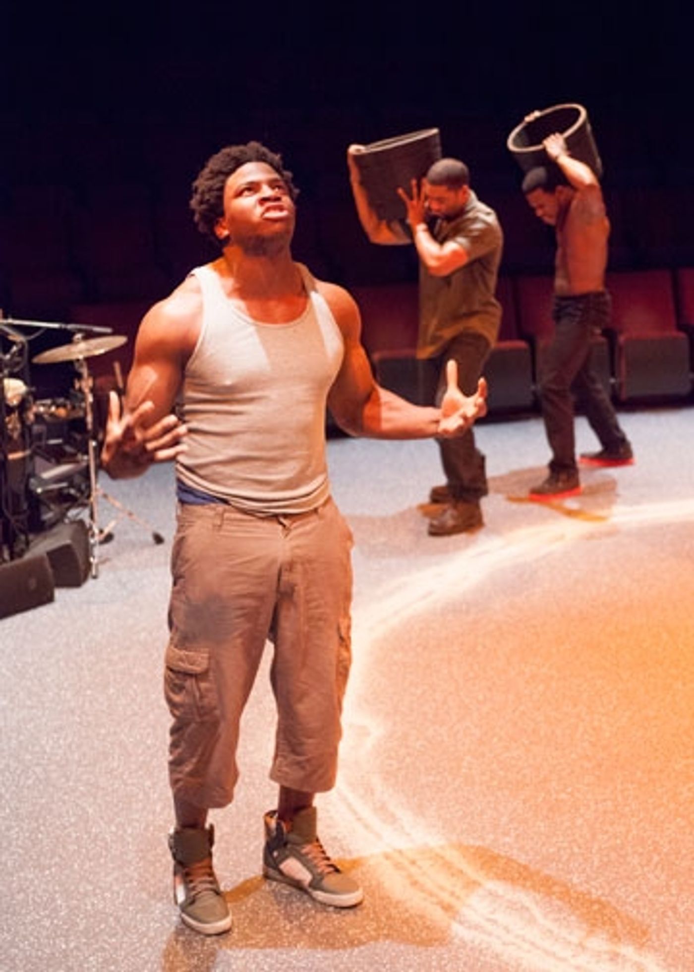 Photo Flash: First Look at Antwayn Hopper, Okieriete Onaodowan and More in Old Globe's THE BROTHERS SIZE  Image