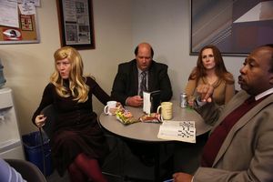 Kate Flannery, Brian Baumgartner, Catherine Tate, Leslie David Baker  Photo