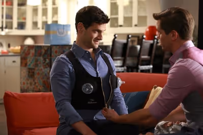 Justin Bartha, Andrew Rannells Photo