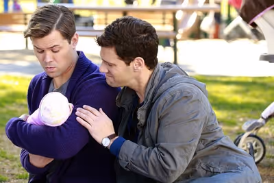 Andrew Rannells, Justin Bartha Photo