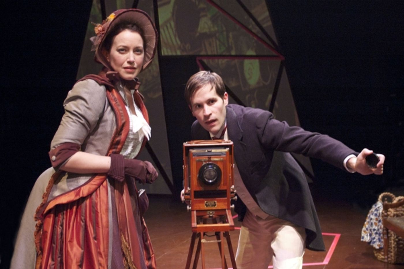Photo Flash: First Look at TimeLine Theatre's CONCERNING STRANGE DEVICES FROM THE DISTANT WEST  Image