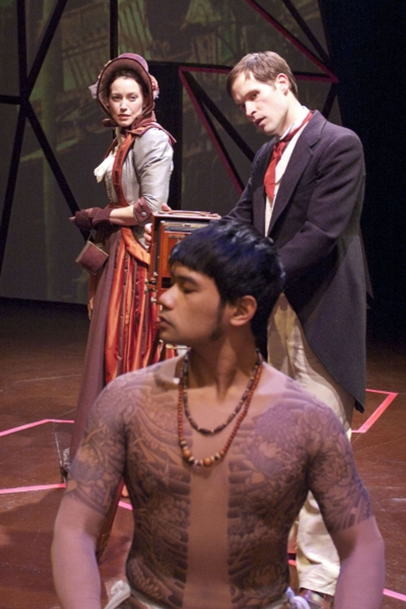 Photo Flash: First Look at TimeLine Theatre's CONCERNING STRANGE DEVICES FROM THE DISTANT WEST  Image