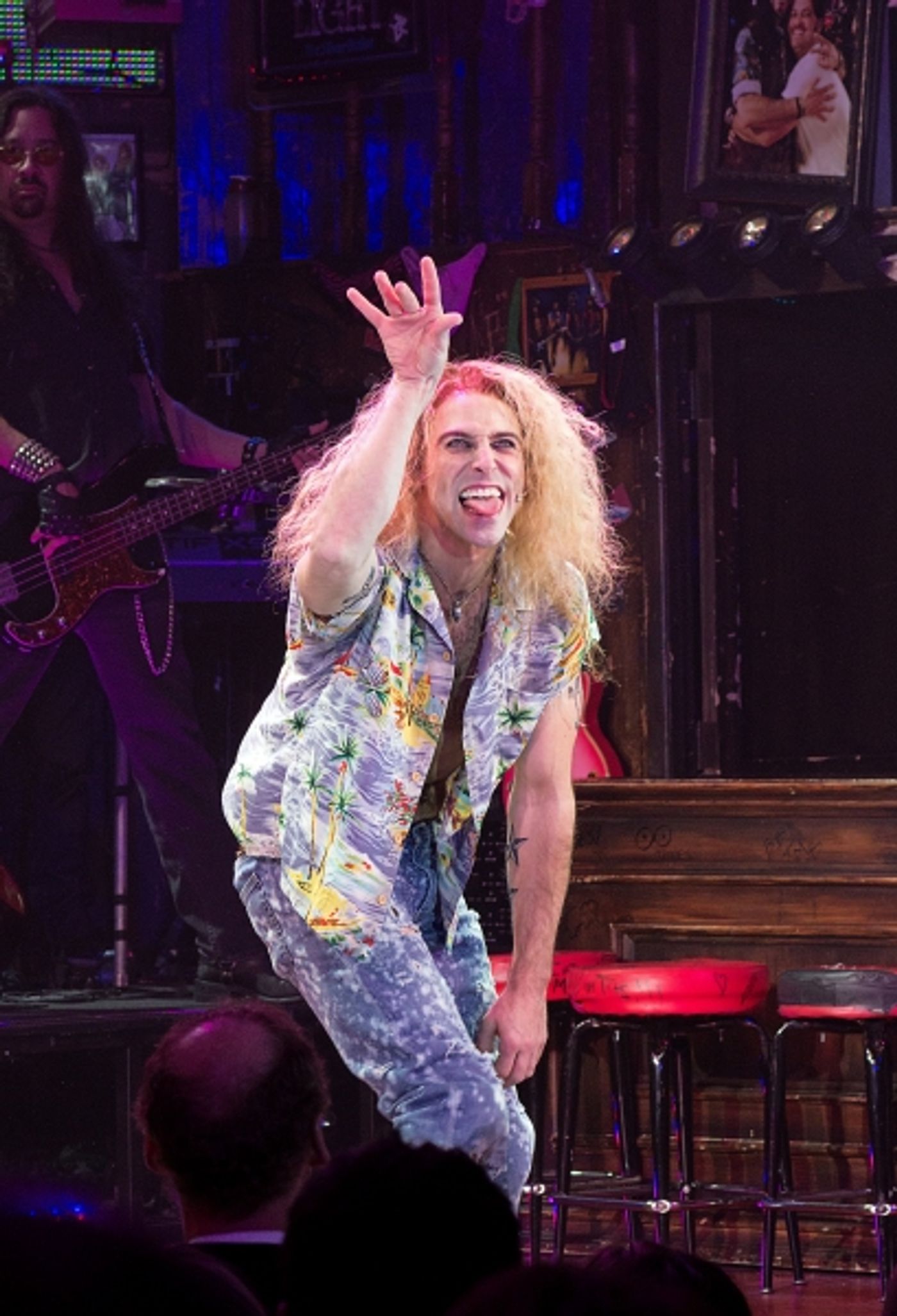 Photo Coverage: NY Yankee Mark Teixeira Makes Appearance in ROCK OF AGES!  Image