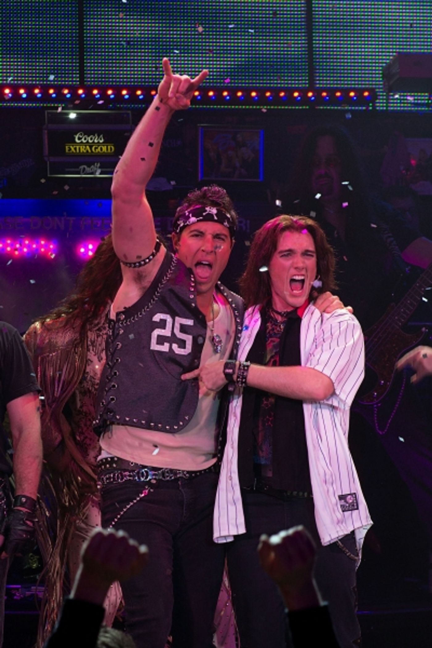 Photo Coverage: NY Yankee Mark Teixeira Makes Appearance in ROCK OF AGES!  Image