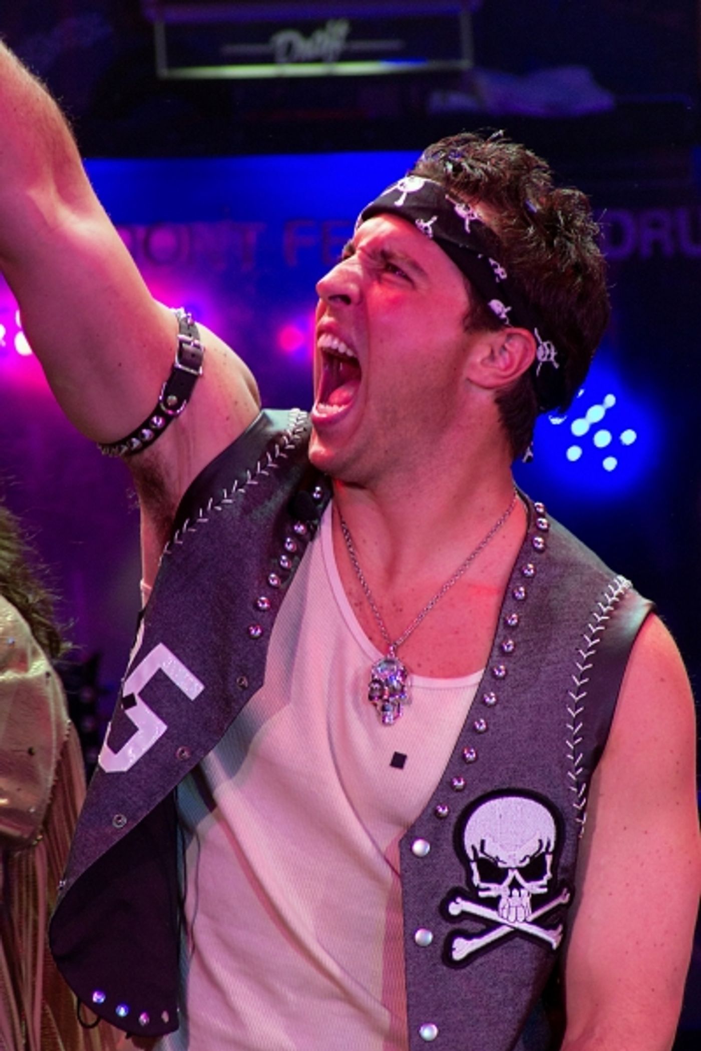 Photo Coverage: NY Yankee Mark Teixeira Makes Appearance in ROCK OF AGES!  Image