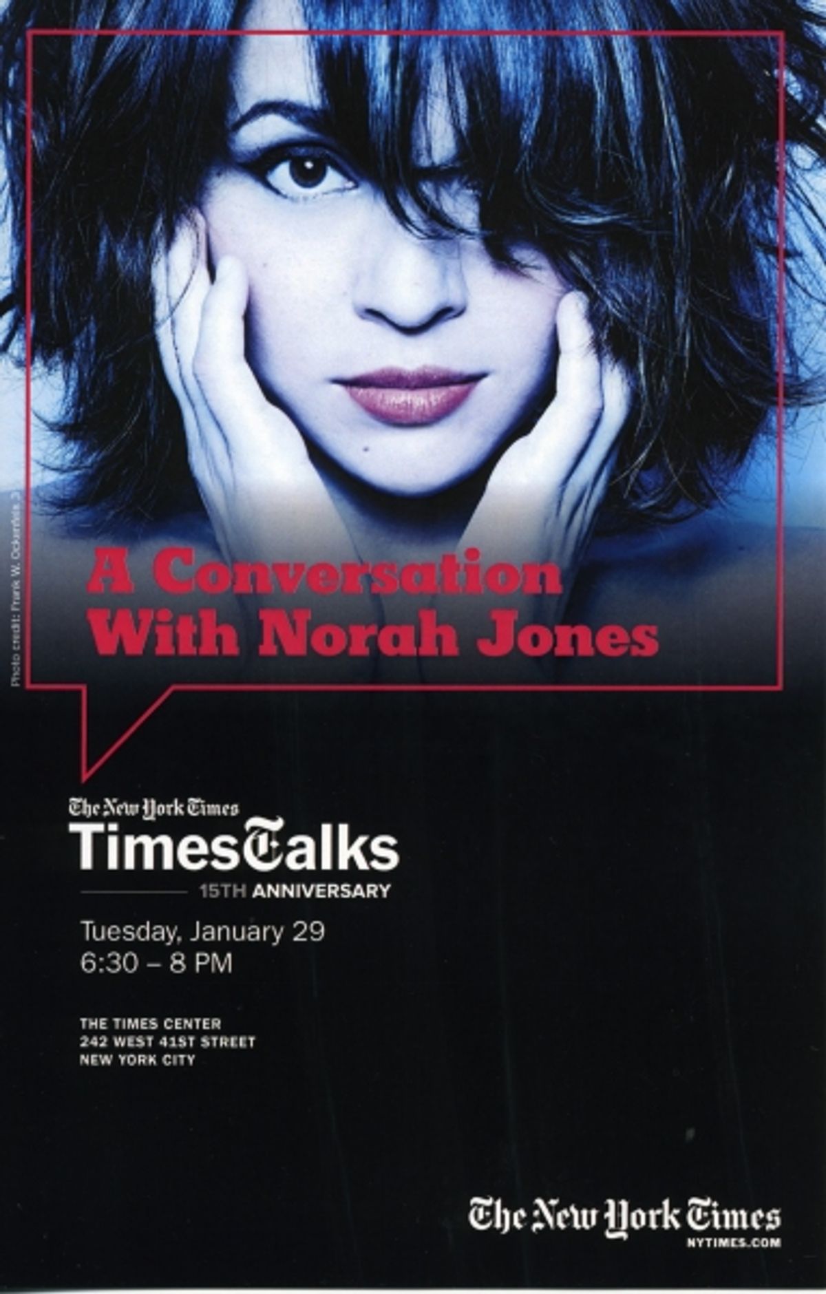 TimesTalks Conversation with Nora Jones & Jon Pareles at 