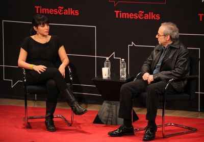 Nora Jones & Jon Pareles Photo
