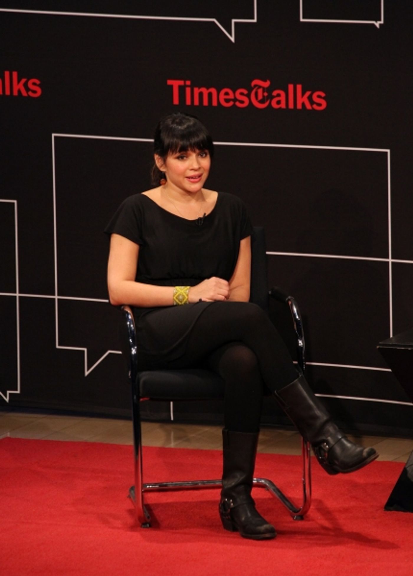 Photo Coverage: Nora Jones Visits TimesTalks Photo Coverage: Nora Jones Visits TimesTalks Image