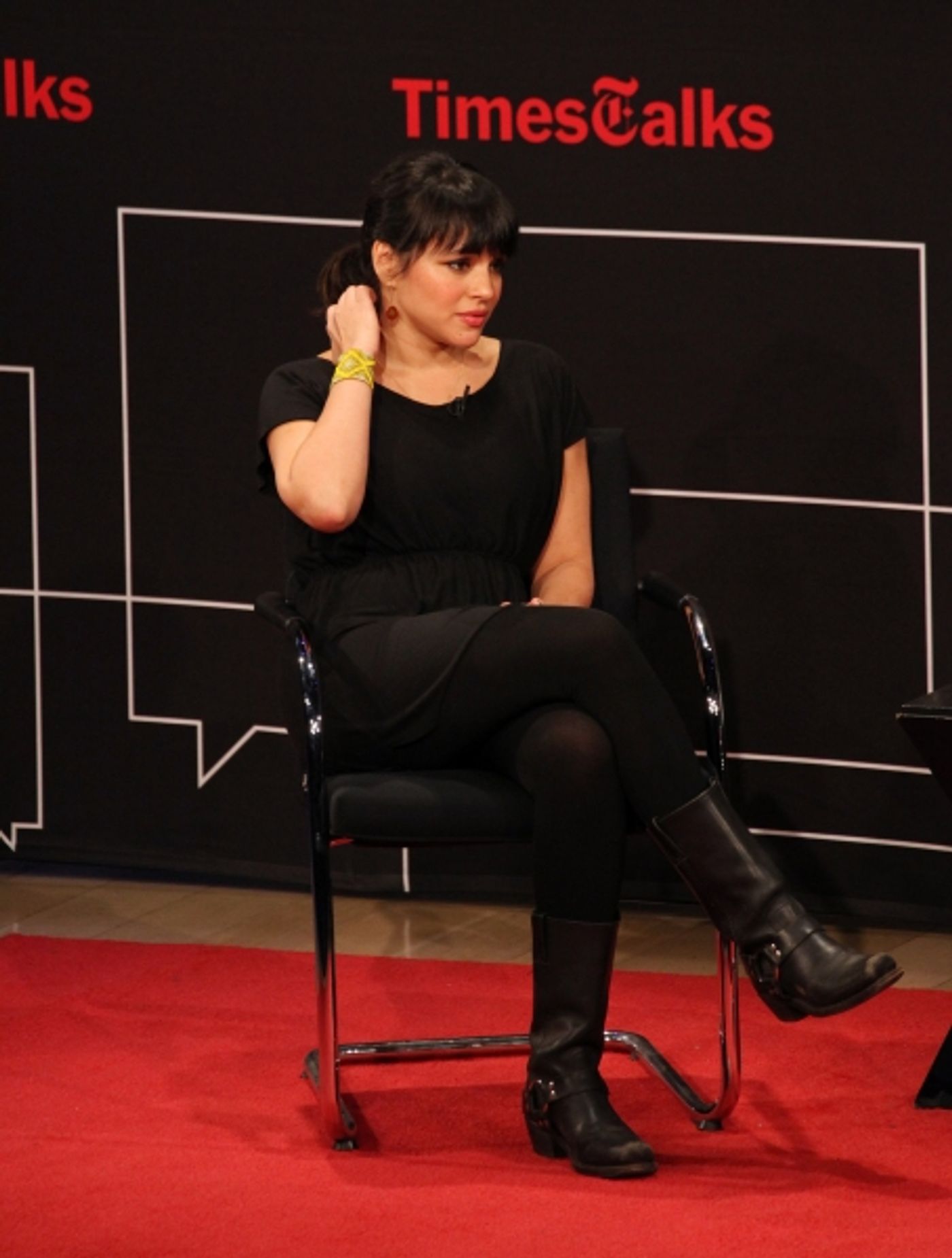 Photo Coverage: Nora Jones Visits TimesTalks Photo Coverage: Nora Jones Visits TimesTalks Image