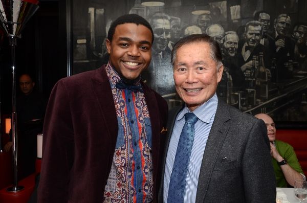 George Takei and Darrel Alejandro Holnes Photo