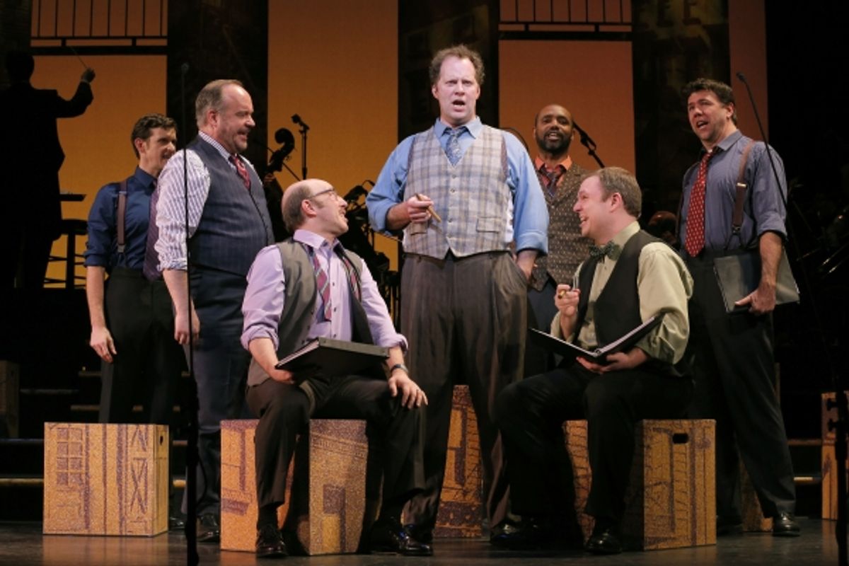 Shuler Hensley and cast at 