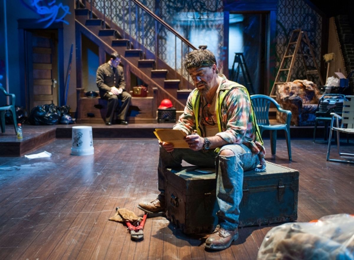 Lee E. Ernst (foreground) and J.R. Yancher at 