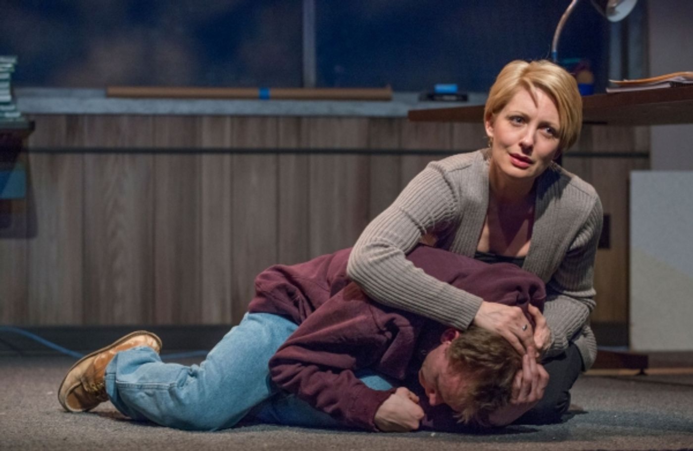 Photo Flash: First Look at Marty Lodge, Ben Charles and More in Milwaukee Rep's HOW THE WORLD BEGAN  Image