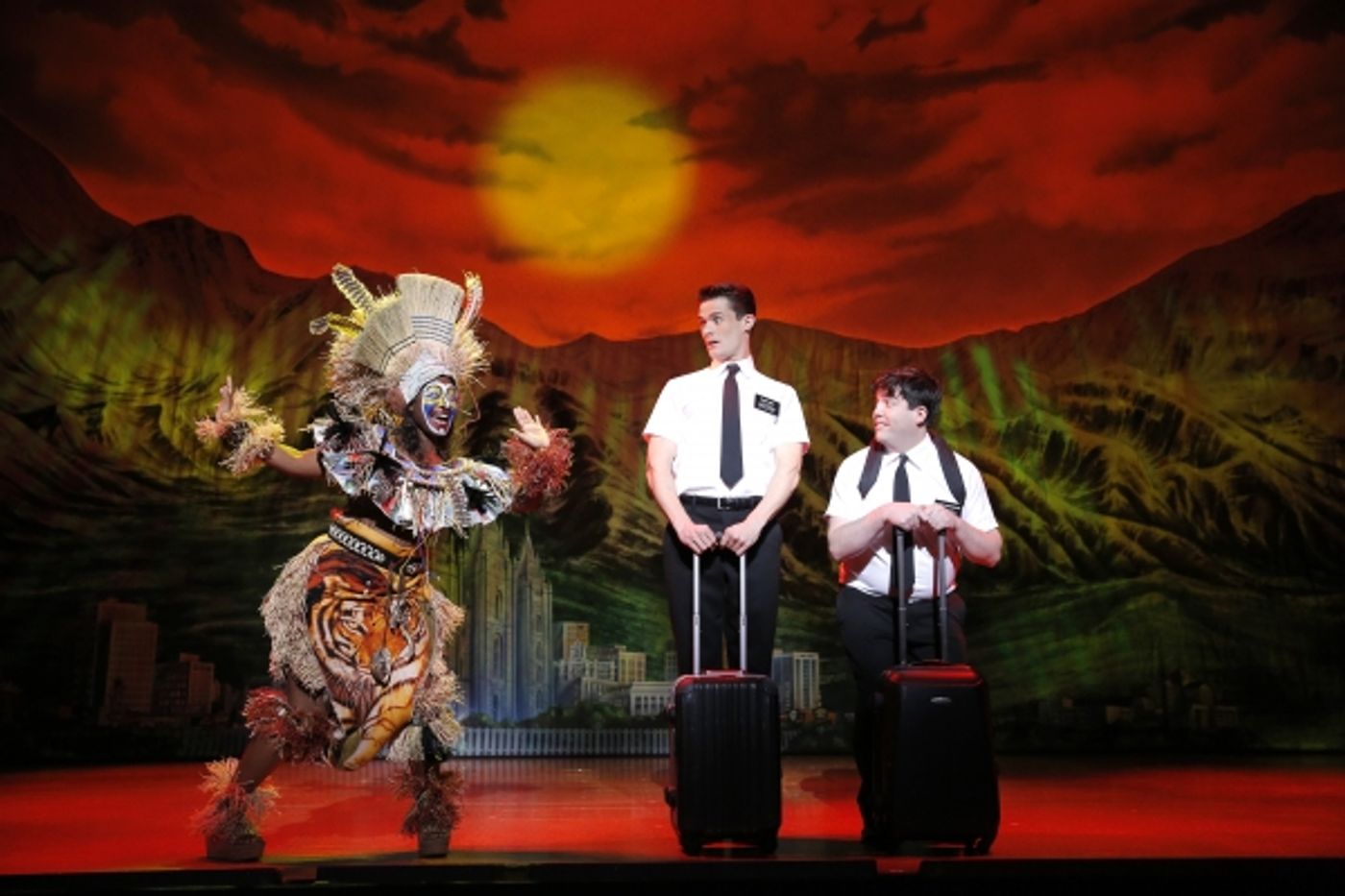 Photo Flash: First Look at Mark Evans and Christopher John O'Neill in THE BOOK OF MORMON National Tour! Image