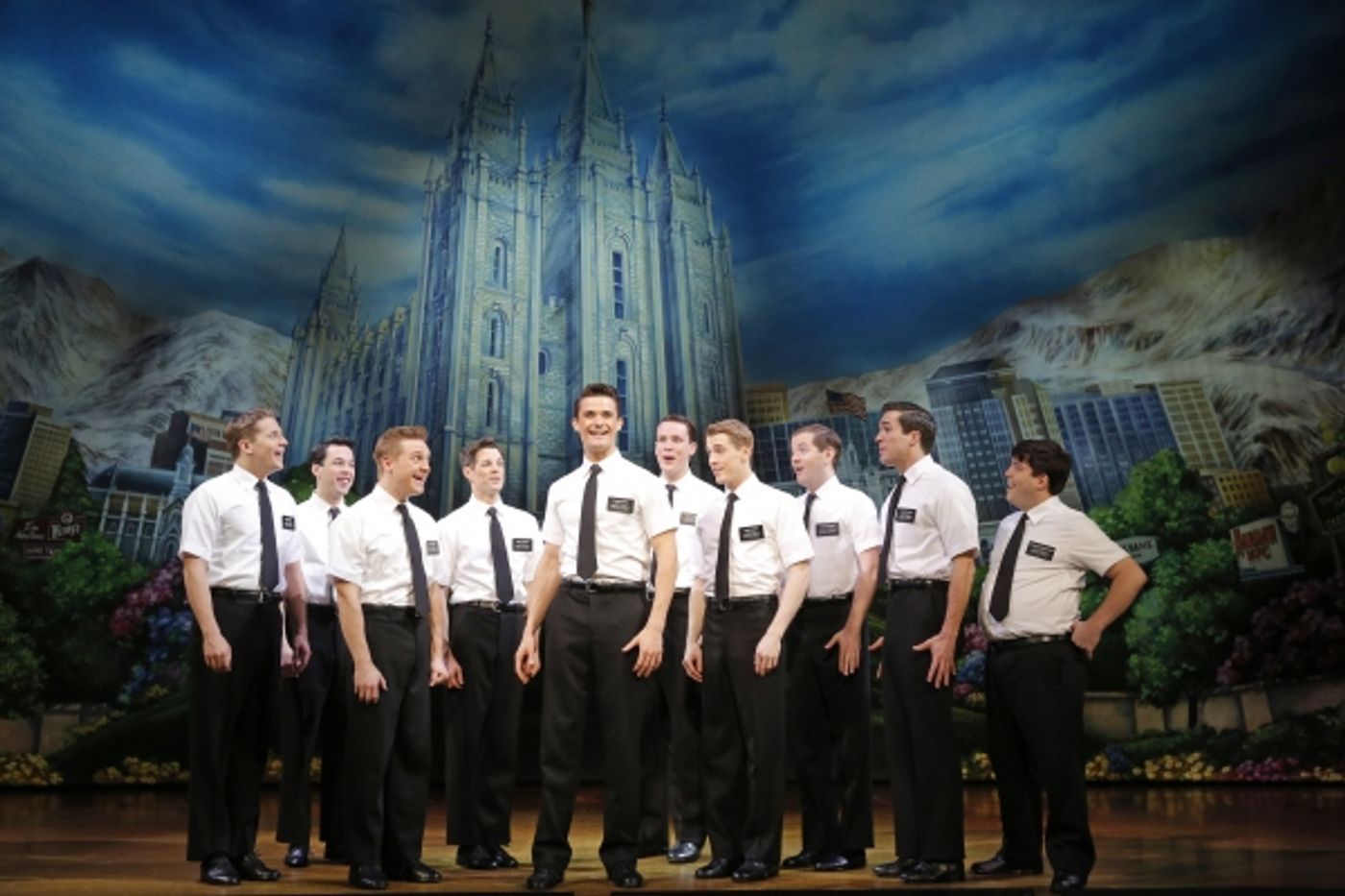 Photo Flash: First Look at Mark Evans and Christopher John O'Neill in THE BOOK OF MORMON National Tour! Image