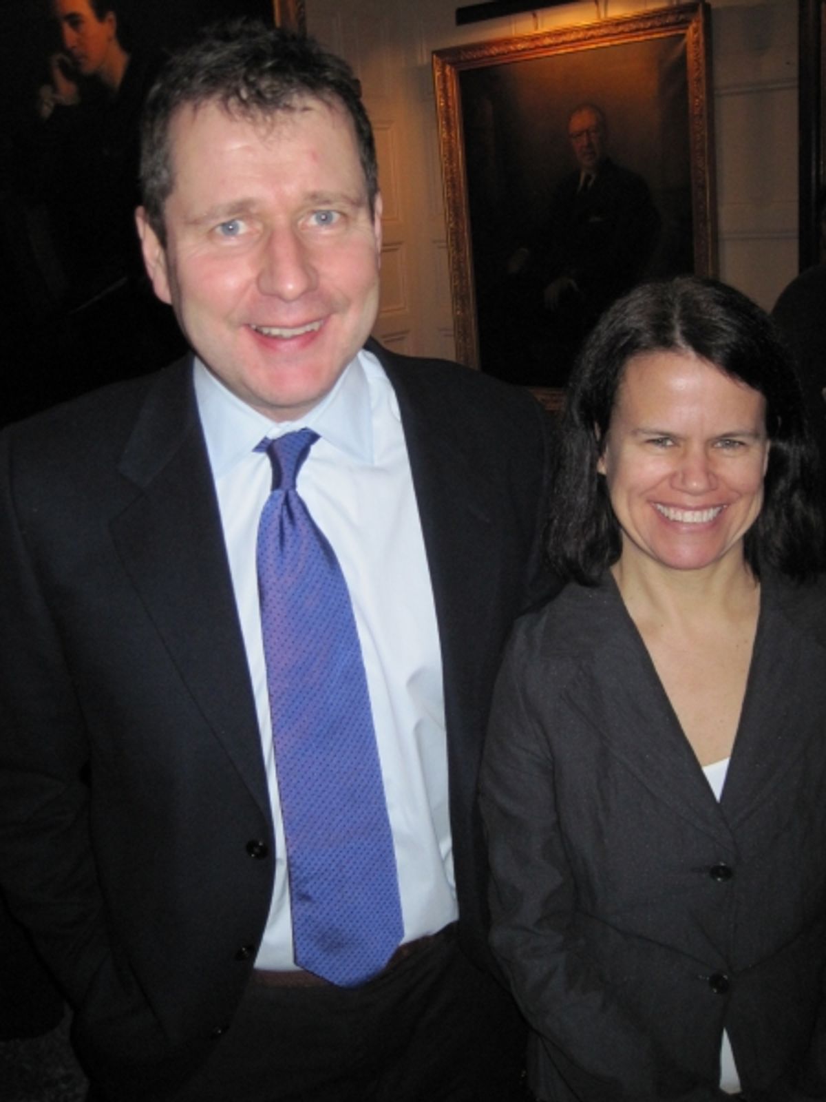 Mark Brookes, Hannah Sweatt at 